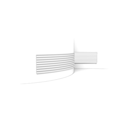 Гнучка 3d-панель Orac Decor W109F 2000×250×12 мм Зображення