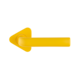 Дверна ручка MVM ARROW S-1105 YELLOW Зображення