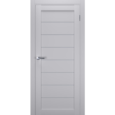 Міжкімнатні двері Terminus Ukrainian Doors UD-1 ПО сіре Зображення