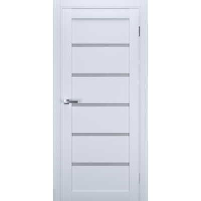 Міжкімнатні двері Terminus Ukrainian Doors UD-4 ПО білий мат Зображення