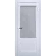 Міжкімнатні двері Terminus Ukrainian Doors UD-9 ПО білий мат Зображення