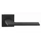 Дверна ручка Oro&Oro UNICA 065-28E BLACK Зображення