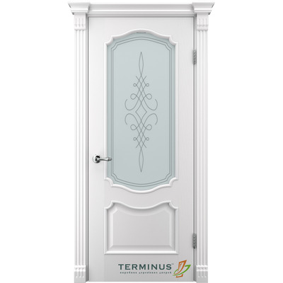 Міжкімнатні двері Terminus CARO 41 ПО ясень білий Зображення
