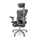 Крісло геймерське Barsky Game Mesh Black GM-01 Зображення
