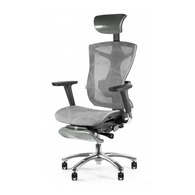 Крісло геймерське Barsky Game Mesh Grey GM-02 Зображення