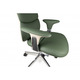 Крісло Barsky Lux Leather green LC-01 Зображення