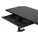 Регульований стіл Barsky StandUp black glass 1200*600 BST-11new  Зображення