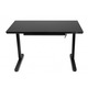 Регульований стіл Barsky StandUp black glass 1200*600 BST-11new  Зображення
