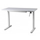 Регульований стіл Barsky StandUp white glass 1200*600 BST-12new  Зображення
