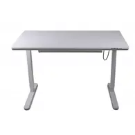 Регульований стіл Barsky StandUp white glass 1200*600 BST-12new  Зображення