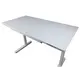 Регульований стіл Barsky StandUp white glass 1200*600 BST-12new  Зображення