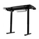 Регульований стіл Barsky StandUp Game black RGB-LED 1200*600 BST-01led  Зображення