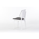 Стілець обідній Oleksenko 03В з дерева з м'яким сидінням та спинкою  Зображення