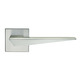 Дверна ручка ILAVIO 2376 на квадратній розетці, хром матовий Зображення