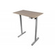 Регульований стіл Barsky StandUp Home white BSTh-02 Зображення