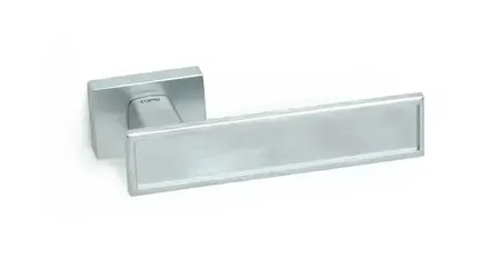Дверна ручка Tupai 3039 RT/96 хром матовий Зображення
