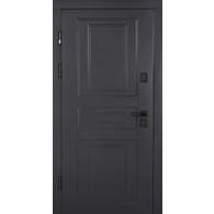 Вхідні двері Abwehr Scandi Bionica Combo RAL 7021 / Вулична плівка Біла 860/960×2050 мм Зображення