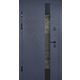 Вхідні двері Abwehr Tower Termix Lampre Антрацит / Олово супермат 860/960×2050 мм Зображення