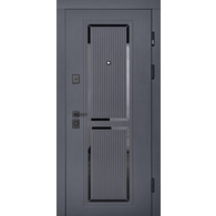 Входные двери Abwehr Enigma Megapolis MG3 Vinorit Антрацит / Белый супермат 860/960×2050 мм Изображение