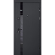 Вхідні двері Abwehr Stella Grand Чорна текстура / Білий супермат 860/960×2050 мм Зображення