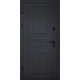 Вхідні двері Abwehr Scandi COTTAGE RAL 7021 / Вулична плівка Біла 860/960×2050 мм Зображення
