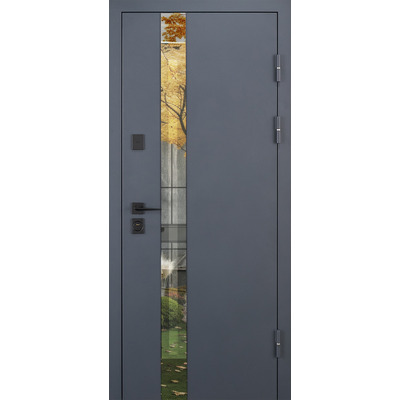 Вхідні двері Abwehr Nordi Glass Defender 7021T / Білий 860/960×2050 мм Зображення