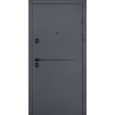 Входные двери Abwehr Solid Defender 7021T / Антрацит 860/960×2050 мм Изображение