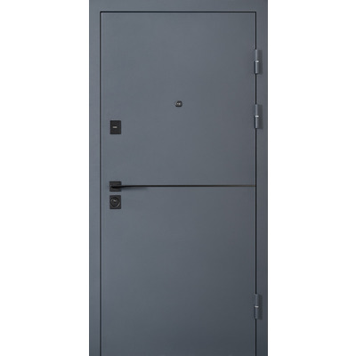 Вхідні двері Abwehr Solid Defender 7021T / Білий 860/960×2050 мм Зображення