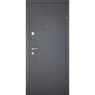 Вхідні двері Abwehr Adelina Comfort Антрацит / Біла 860/960×2050 мм Зображення