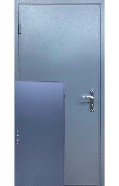 Вхідні двері Redfort Метал / ДСП вуличні Фарбування RAL7024 / Антрацит 950/850×2040 мм Зображення