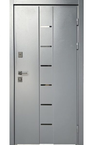 Вхідні двері Redfort Токіо для квартири Зріз дерева коньячний 860/960×2040 мм Зображення