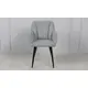 Стул Орикс метал сиденье ткань 600x550x840 серый Изображение