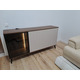 Комод з підсвіткою Вічі / Vici K154 3-дверний Горіх/кашемір Perfect Home Польща Зображення