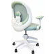 Крісло обертове дитяче з підставкою для ніг PERFECT KIDS ASTRONAUT GREEN Perfect Home Україна Зелений Зображення