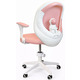 Кресло вращающееся детское с подставкой для ног PERFECT KIDS ASTRONAUT PINK Perfect Home Украина Розовый Изображение