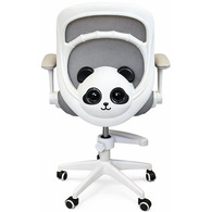 Крісло обертове дитяче з підставкою для ніг PERFECT KIDS PANDA GRAY Perfect Home Україна Сірий Зображення