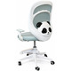 Кресло вращающееся детское с подставкой для ног PERFECT KIDS PANDA GREEN Perfect Home Украина Зеленый Изображение