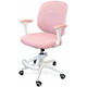Кресло вращающееся детское с подставкой для ног PERFECT KIDS PANDA PINK Perfect Home Украина Розовый Изображение