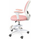Кресло вращающееся детское с подставкой для ног PERFECT KIDS PANDA PINK Perfect Home Украина Розовый Изображение