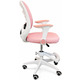 Кресло вращающееся детское с подставкой для ног PERFECT KIDS PANDA PINK Perfect Home Украина Розовый Изображение