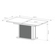 Стол раскладной Perfect Home Ланте / Lante 160-200 Беж Изображение