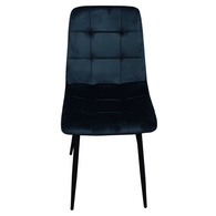 Стілець/крісло на кухню PM-003 Perfect Home Україна Чорний Sic Velluto 20 Black Зображення