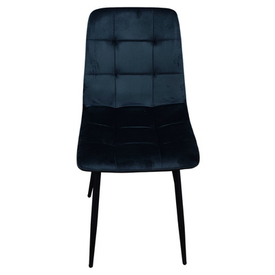 Стілець/крісло на кухню PM-003 Perfect Home Україна Чорний Sic Velluto 20 Black Зображення