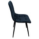 Стілець/крісло на кухню PM-003 Perfect Home Україна Чорний Sic Velluto 20 Black Зображення