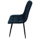 Стілець/крісло на кухню PM-003 Perfect Home Україна Чорний Sic Velluto 20 Black Зображення