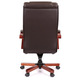 Крісло АКЛАС Артур EX MB (Шкіра LC-K Dark brown/PU Dark brown) Зображення