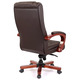 Крісло АКЛАС Артур EX MB (Шкіра LC-K Dark brown/PU Dark brown) Зображення