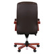 Крісло АКЛАС Атлант EX MB (Шкіра LC-K Dark brown/PU Dark brown) Зображення