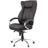 Крісло АКЛАС Бадалона CH MB (Шкіра LC-A Black/PU Black) Зображення