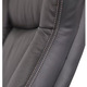 Крісло АКЛАС Бадалона CH MB (Шкіра LC-A Black/PU Black) Зображення
